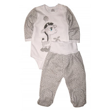 Комплект одежды для новорожденных (боди и штанишки)